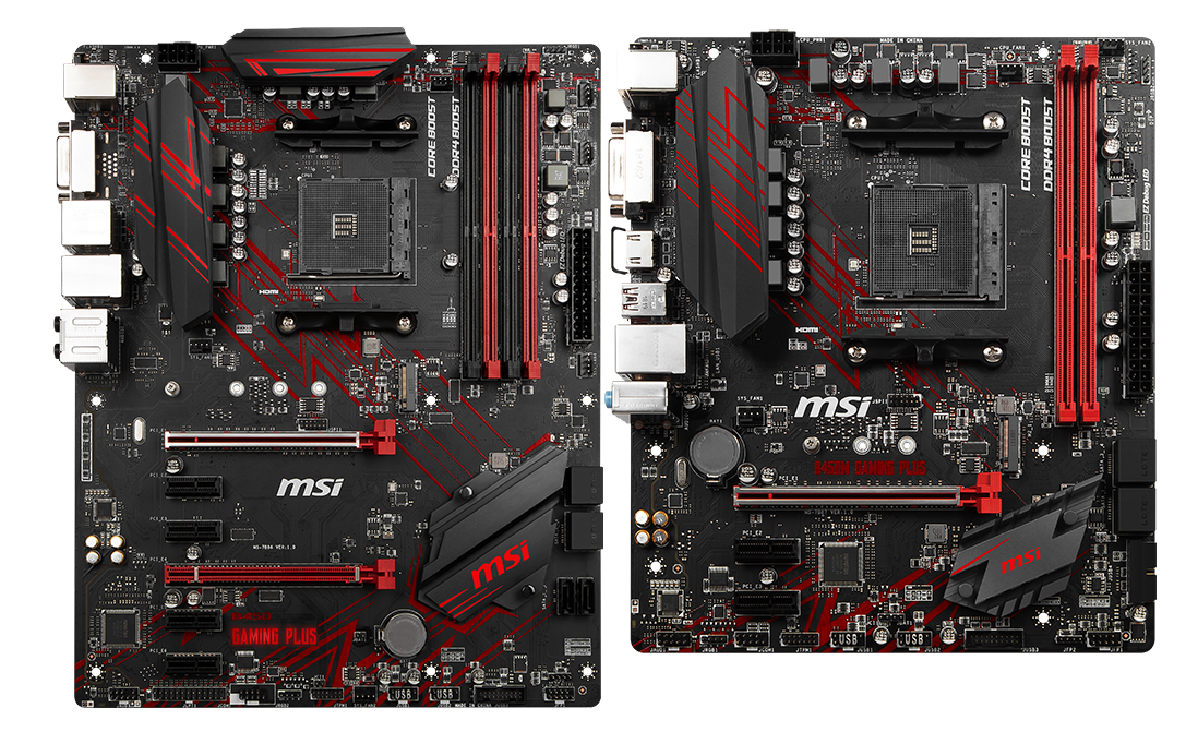 MSI B450 Gaming Plus and B450M Gaming Plus Analyzing B450 for